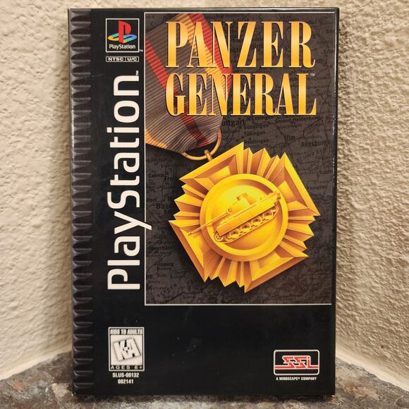Game - Panzer General [Long Box] (CIB+) - PS1 - Picture 1 of 7